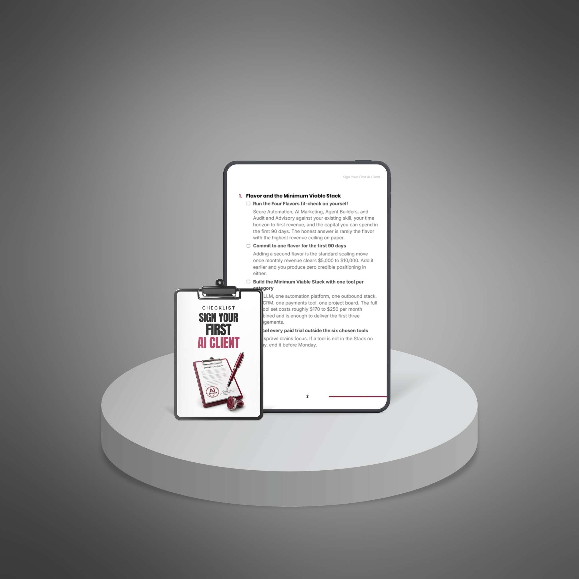 Sign Your First AI Client (Checklist) - Image 4